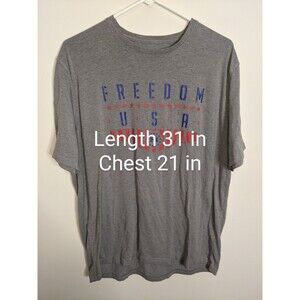 Under Armour Shirt Men's XL Freedom USA Loose Fit HeatGear